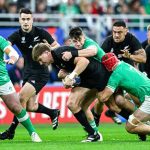 Jordan Jordie Barrett et Dan Sheenan du Irlande Nouvelle-Zélande - Coupe du monde 2023