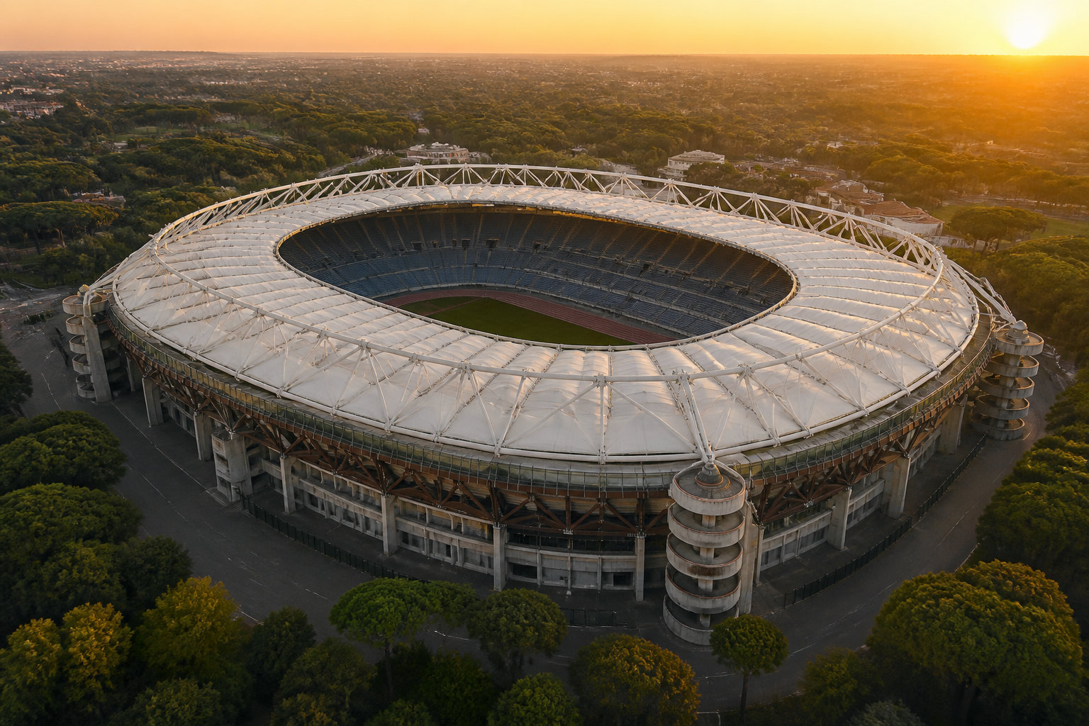 Choisir sa tribune au Stadio Olimpico pour le match